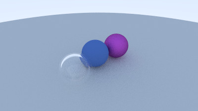 Spheres rendered from a different perspective.